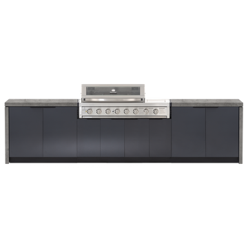 Cabinex Platinum III 6-Burner Kitchen Package with Porcelain Benchtop